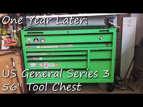 US General Series 3 56" Tool Chest Review - One Year Later
