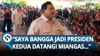 Prabowo Bangga jadi Presiden Kedua yang Datangi Miangas setelah Jokowi, Janji Renovasi Puskesmas