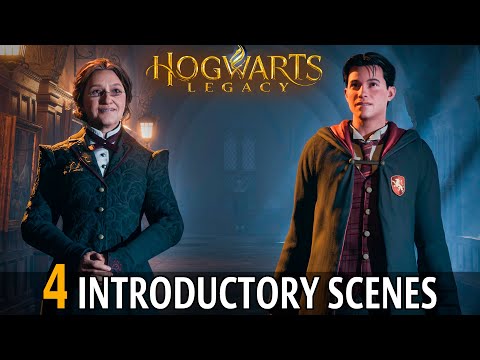 Hogwarts Legacy ٠ Unique Cutscenes Of All 4 Houses