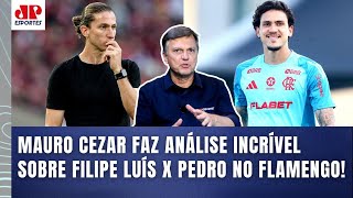 Deu aula! ‘Se o Pedro tiver humildade, vai perceber que o Filipe Luís…’; veja o que diz Mauro Cezar