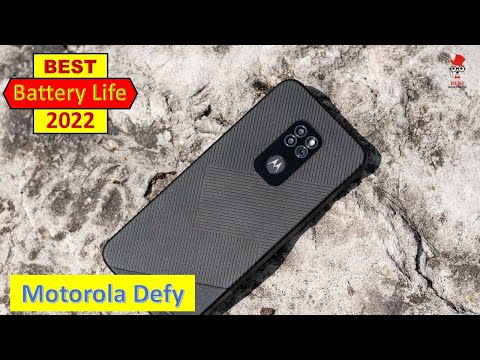 Motorola Defy 2021 The 10 best battery life phone 2022 Rugged design
