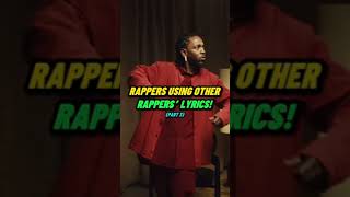 Kendrick Lamar USED Kanye West’s LYRICS!