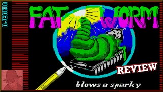 Fat Worm Blows a Sparky - on the ZX Spectrum 48K !! with Commentary