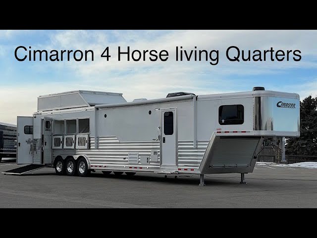 Preview image of 2023 Cimarron Norstar 4 Horse Living Quarters - 5N220738 youtube video