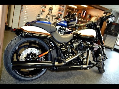 NEW 2016 HARLEY DAVIDSON CVO PRO STREET BREAKOUT SOFTAIL Black/White