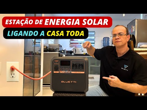 Bluetti AC180P solar power station connecting the WHOLE HOUSE, including air conditioning | Solar...