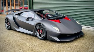 $3m Lamborghini Sesto Elemento REVS and Driving in UK!!