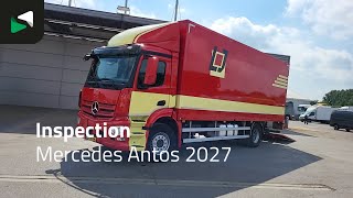 Купить автофургон Mercedes-Benz Antos 1827 4X2 20.5t NL-Truck APK Automatic 2000kg Ladebordwand - Изображение 4 | Autoline LT Автофургон Mercedes-Benz Antos 1827 4X2 20.5t NL-Truck APK Automatic 2000kg Ladebordwand | Изображение 4 - Autoline