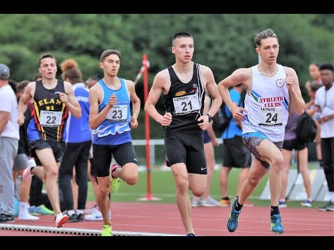 1'50''54: Alexandre SELLES /800m JUM | | FD 1 Chpts IDF Cadets-Juniors MAISONS ALFORT, 22 Juin 2019