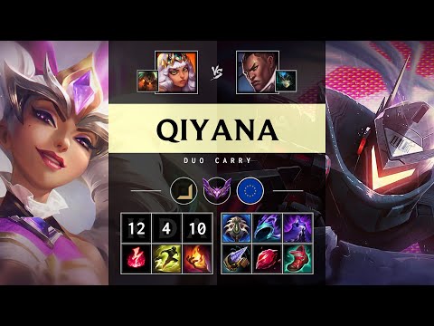 Qiyana ADC vs Lucian - EUW Master Patch 25.11