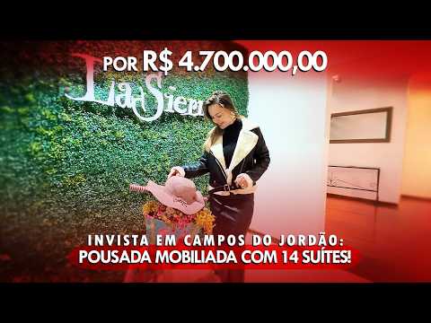 🍁 Transforme o Sonho de Empreender em Realidade em Campos do Jordão. Pousada Mobiliada à venda