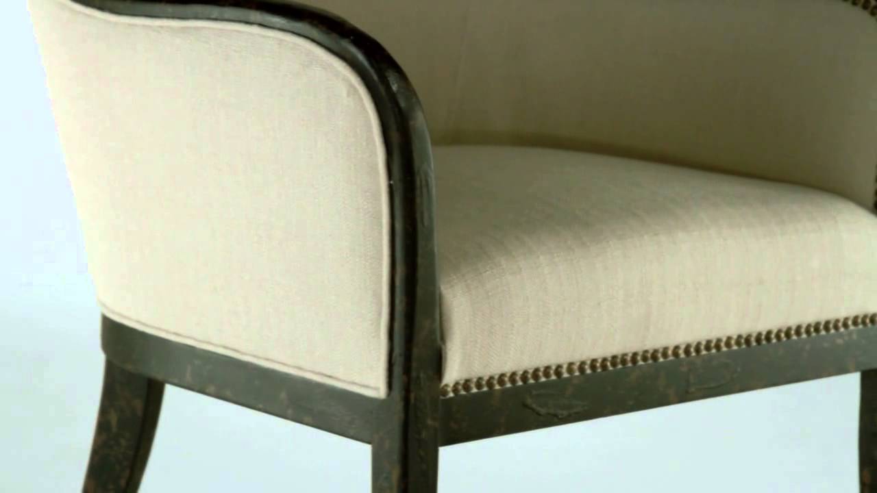 Sandy Wing Back Armchair from Uttermost (23073) Coleman Furniture