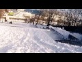 Сноубординг в Одессе, Потемкинская лестница, 30/12/2014 