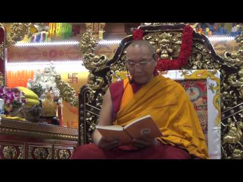 English Teaching on 25 Apr 2014 - Bodhisattva Way of Life (Part 1)