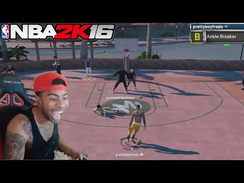 EXPOSING TRASH TALKERS AT THE PARK!! NBA 2K16