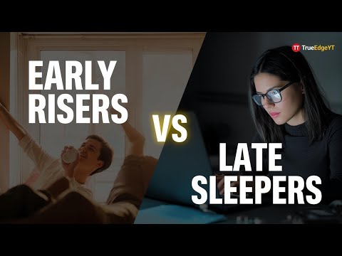 “Early Risers vs Late Sleepers: The Truth They Never Told You 😱”