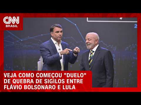 “Duelo” de quebra de sigilos entre Flávio e Lula começou após debate; veja linha do tempo | HORA H