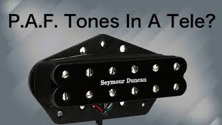 Video thumbnail for Seymour Duncan Little ‘59 Humbucker Telecaster Pickup by Chuck's Guitar Geekery