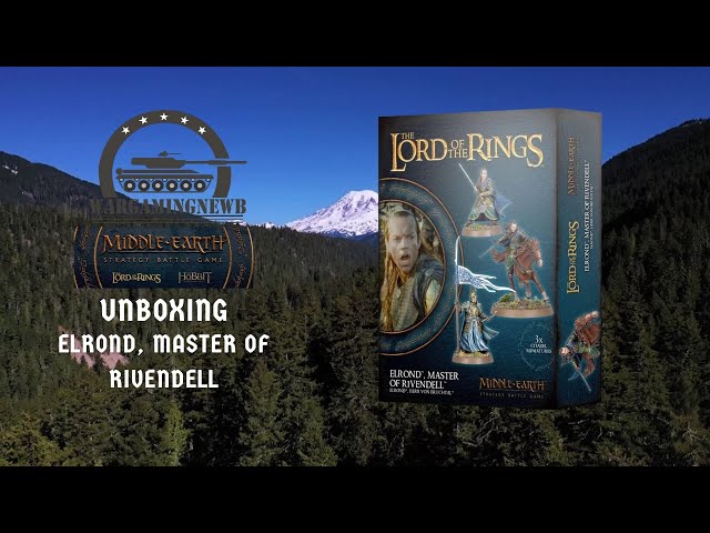 Vídeo relacionado con Games Workshop The Lord of The Rings : Middle Earth Strategy Battle Game - Elrond Master of Rivendell