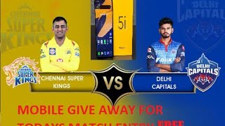 🔴 LIVE Delhi capital Vs Chennai Super Kings 7th Match live score