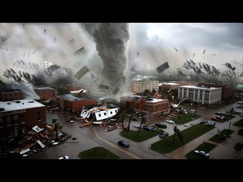 Now Missouri, USA is devastated! A massive tornado blew down buildings in Rolla