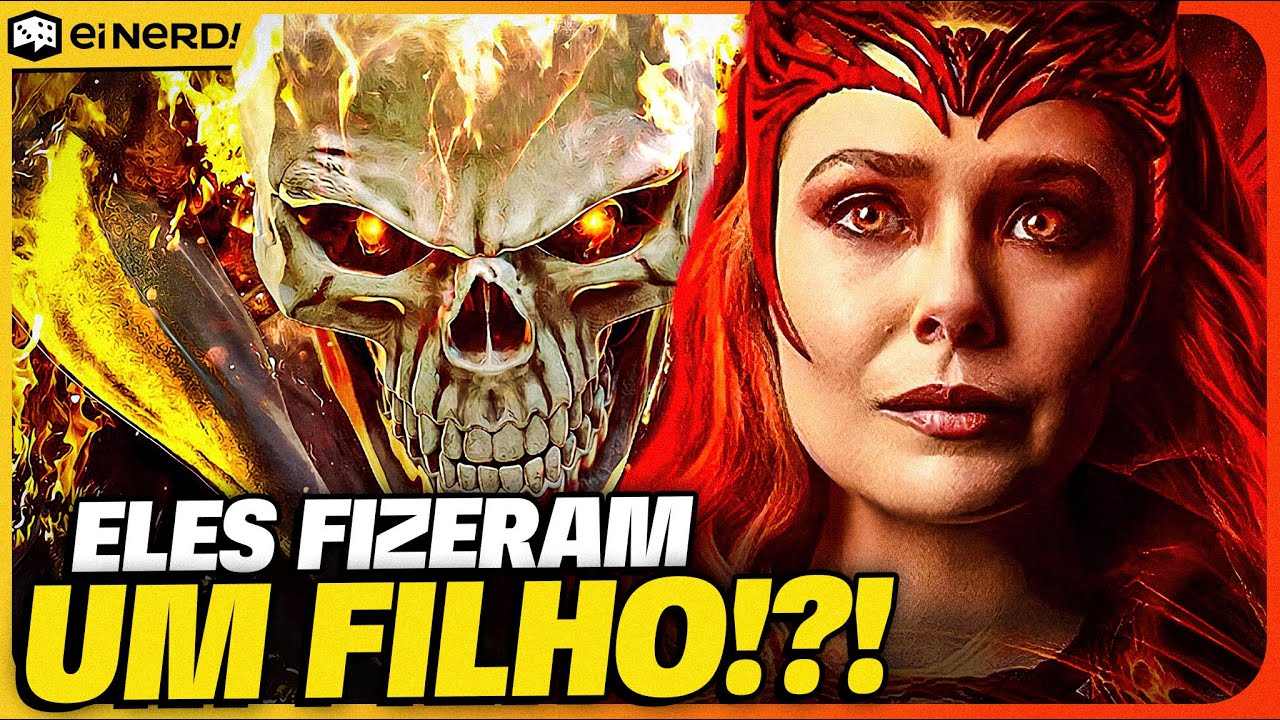 E SE A FEITICEIRA ESCARLATE TIVESSE UM FILHO COM O MOTOQUEIRO FANTASMA? MARVEL RESPONDEU ESSA!