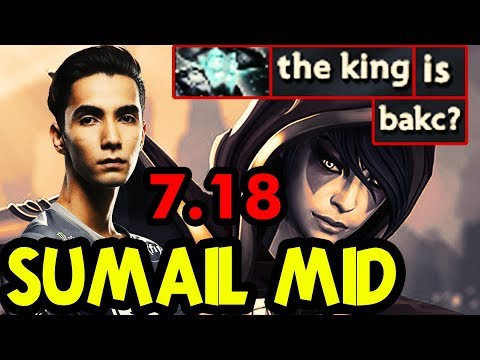 Evil Geniuses Sumail Templar Assassin Mid - King is Back - Dota 2 Update 7.18