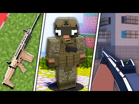 10 Amazing Minecraft Gun Mods For All Versions | forge and fabric