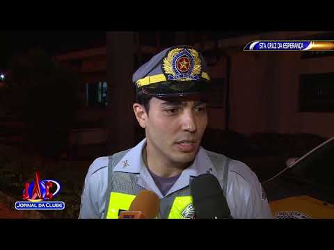 Briga de casal provoca acidente em Santa Cruz da Esperança - Jornal da Clube (31/07/2018)