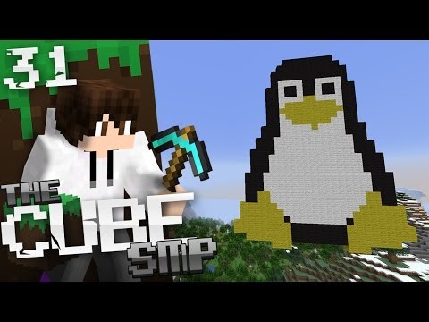 Minecraft Cube SMP: E31 - Gary the Penguin Prank!