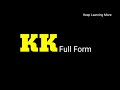KK Full Form | WhatsApp Abbreviations KK