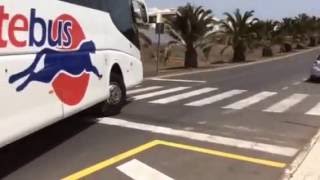 Buses coming and going to and from the airport