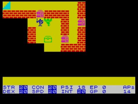 Mystic Tower (Aardvark Software, 1983, ZX Spectrum)