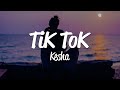 Ke Ha Tik Tok Lyrics