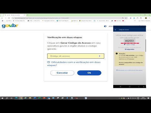 Vídeo: Gerar código de acesso Gov.br: dúvidas e ajuda