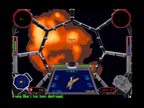 Star Wars Gaming: TIE Fighter Playthrough - Battle 1, Mission 4