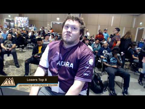 Flatiron 3 Losers Top 8 - AcaRa|Shoe (Zero Suit Samus) vs FroZn (Mario)
