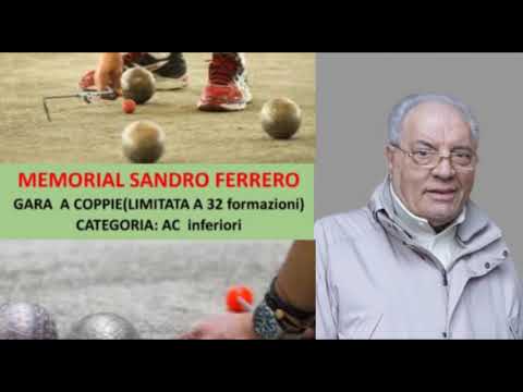 Bocce : Memorial Sandro Ferrero 2022 - Mathi (TO)  09 Maggio 2022
