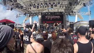 Stam1na- Kuoliaaksi Ruoskitut Hevoset @ Independence Of The Seas (Pool Deck) 3FEB2017