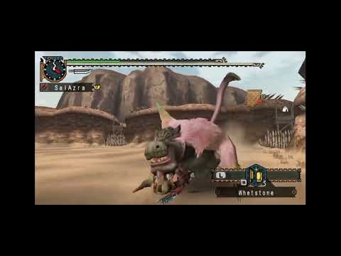 MONSTER HUNTER FREEDOM UNITE CONGOLALA (DUAL BLADE)