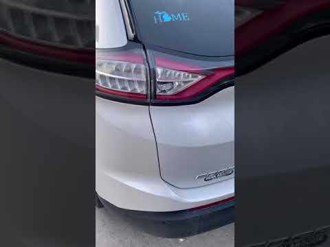 Ford Edge rear taillight fog/condensation problem fixed in 2 min!!