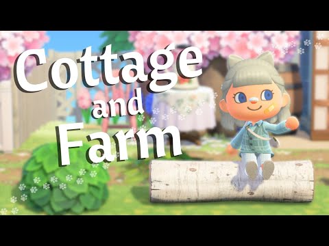 GRANDMA CORE SPRING CORE ISLAND | ACNH COTTAGE HOME FARM BUILD | ANIMAL CROSSING NEW HORIZONS