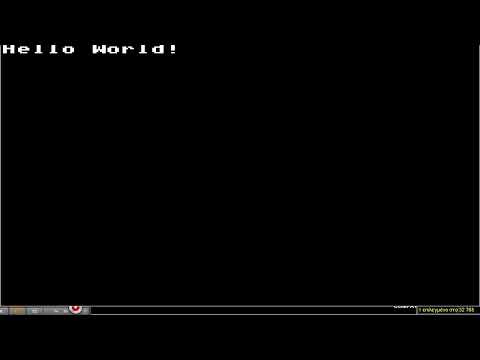 HELLO WORLD! FIRST HELLO WORLD ! ex1 EXAMPLE 1 DEMO SEGA MASTER SYSTEM PSG ENHANC GAME GEAR FM ADDON