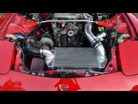 Installing the V Mount Intercooler/Radiator - FD RX7 Build Part 2