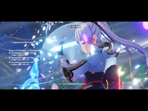 Genshin Impact - Spiral Abyss 2.1 11F 9* (corrosion monkaS)