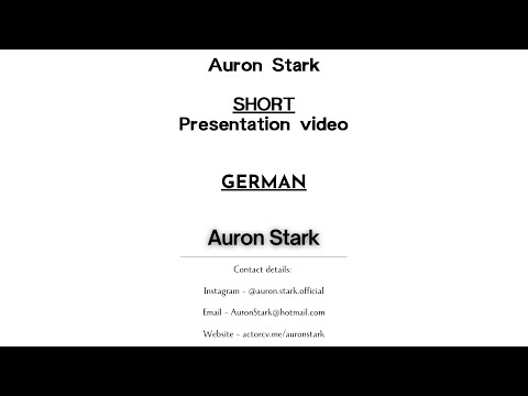 GERMAN SHORT presentation final GERMAN SHORT presentation final