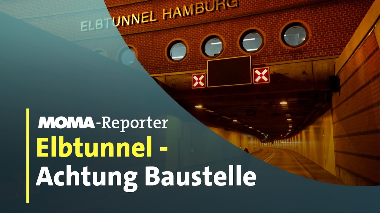 MOMA-Reporter: Elbtunnel - Achtung Baustelle | ARD Morgenmagazin