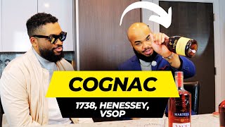 Remy Martin 1738, Hennessy VS and Martell VSOP Cognac Review