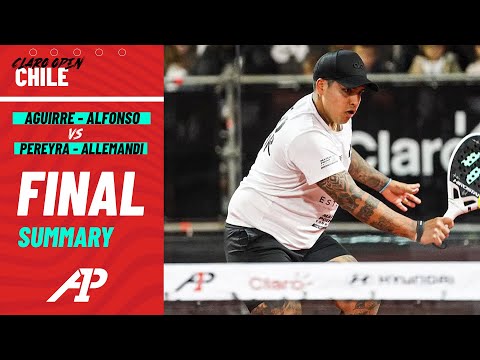 Highlights FINAL: AGUIRRE - ALFONSO vs PEREYRA - ALLEMANDI | Claro Chile Open 2024