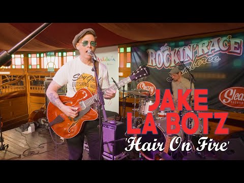 'Hair On Fire' JAKE LA BOTZ w/ Smokestack Lightnin' (Rockin Race Jamboree festival) BOPFLIX session